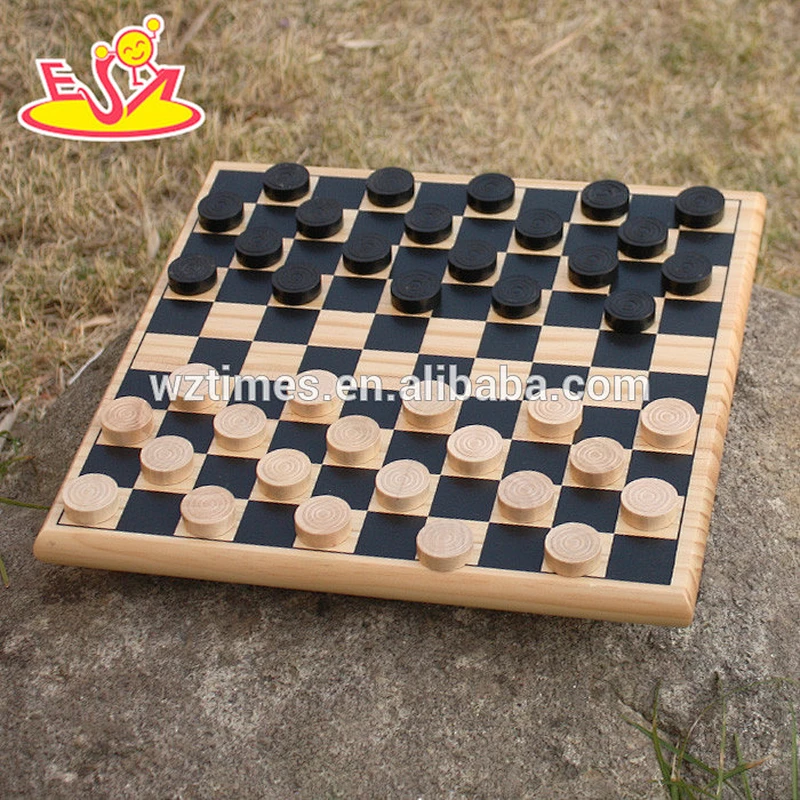 2017 international kids wooden chess board new design play wooden chess board W11A052