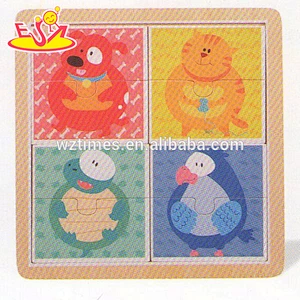 wholesale baby wooden puzzle game fashion kids wooden puzzle game cheap children wooden puzzle game W14A118