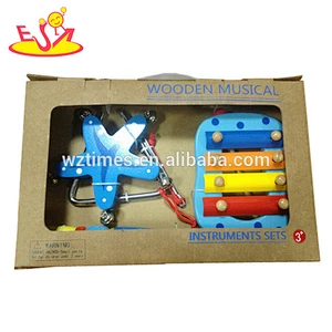Wholesale best wooden musical toy instrument set for children contact music earlier W07A023