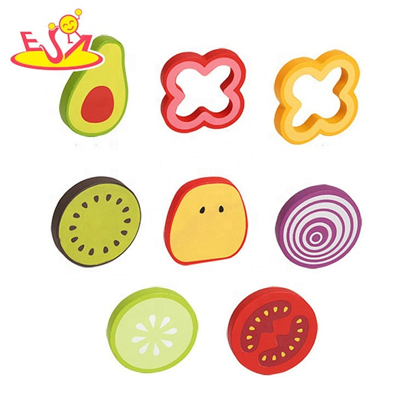 Most popular salad set wooden play food for kids W10B332