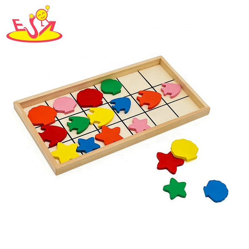 Top sale educational wooden color learning toys for children W12E026