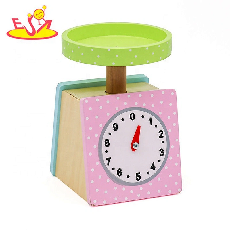 Top sale montessori educational wooden toy scales for children W10D150