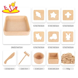 2019 New arrival sandbox wooden beach toys for kids W01D030