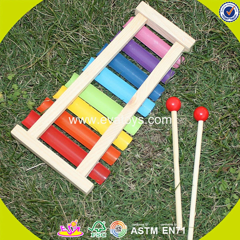 best sale kids wooden toy xylophone most popular children's wooden toy xylophone W07C040