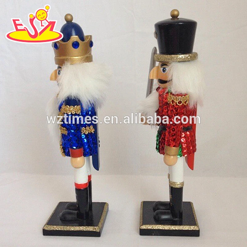wholesale hottest sale wooden christmas nutcracker soldier for kids W02A065