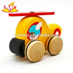 High quality kids wooden first vehicle toy for wholesale W04A380
