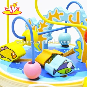 2018 wholesale baby wooden educational games for kids W11B099
