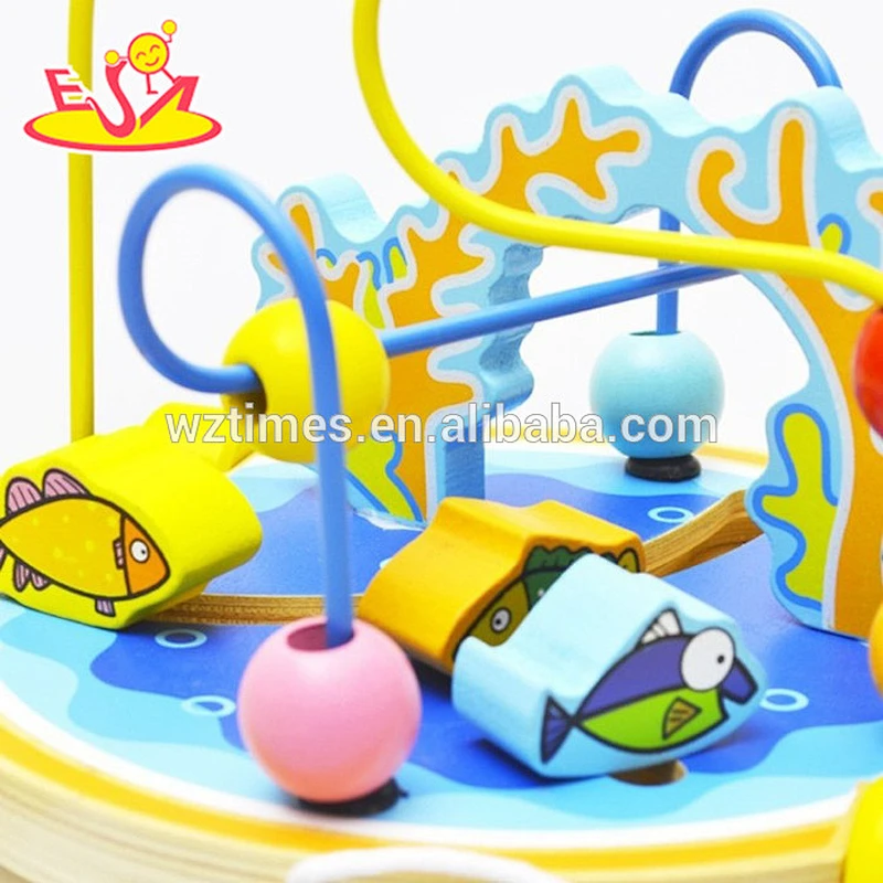 2018 wholesale baby wooden educational games for kids W11B099