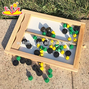 wholesale brand new wooden mouse trap toy high quality wood mouse trap game W11A035
