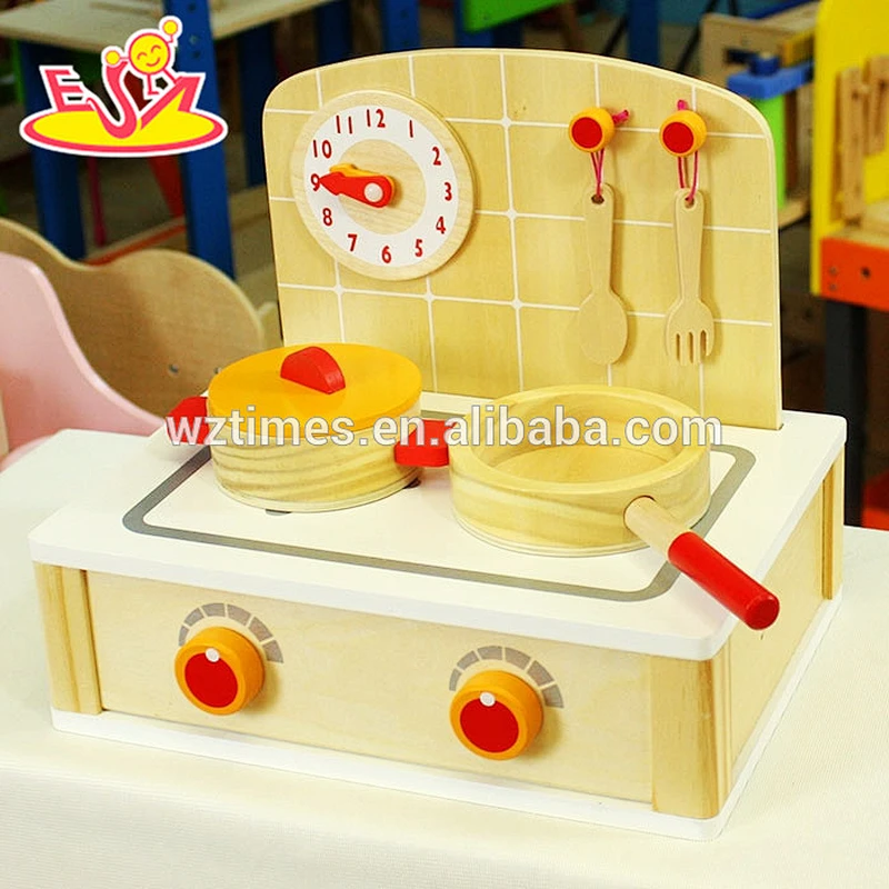 2018 venta al por mayor del bebé juegos de cocina de madera de moda para niños juegos de cocina de madera para niños juegos de juegos de cocina de madera W10C202