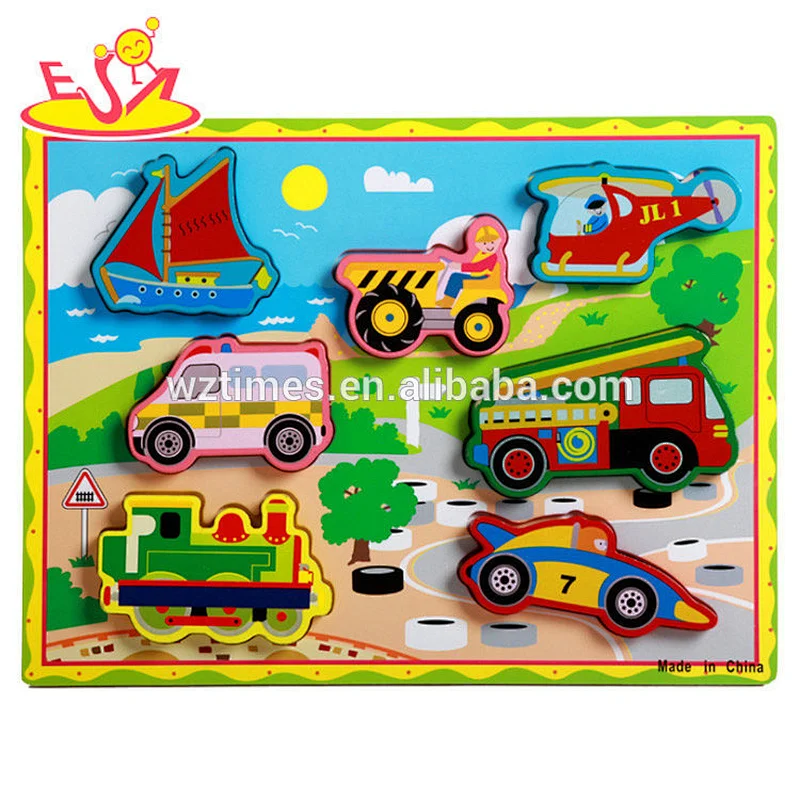 Wholesale teaching aid 3d jigsaw puzzles beautiful kids toy W14A199