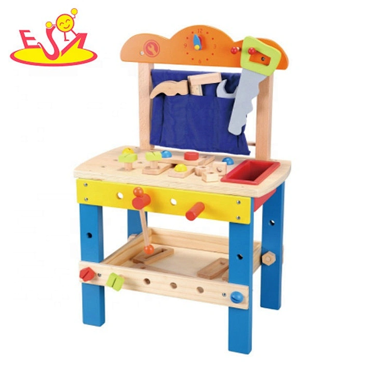 New hottest educational toys wooden kids carpentry set for pretend play W03D114