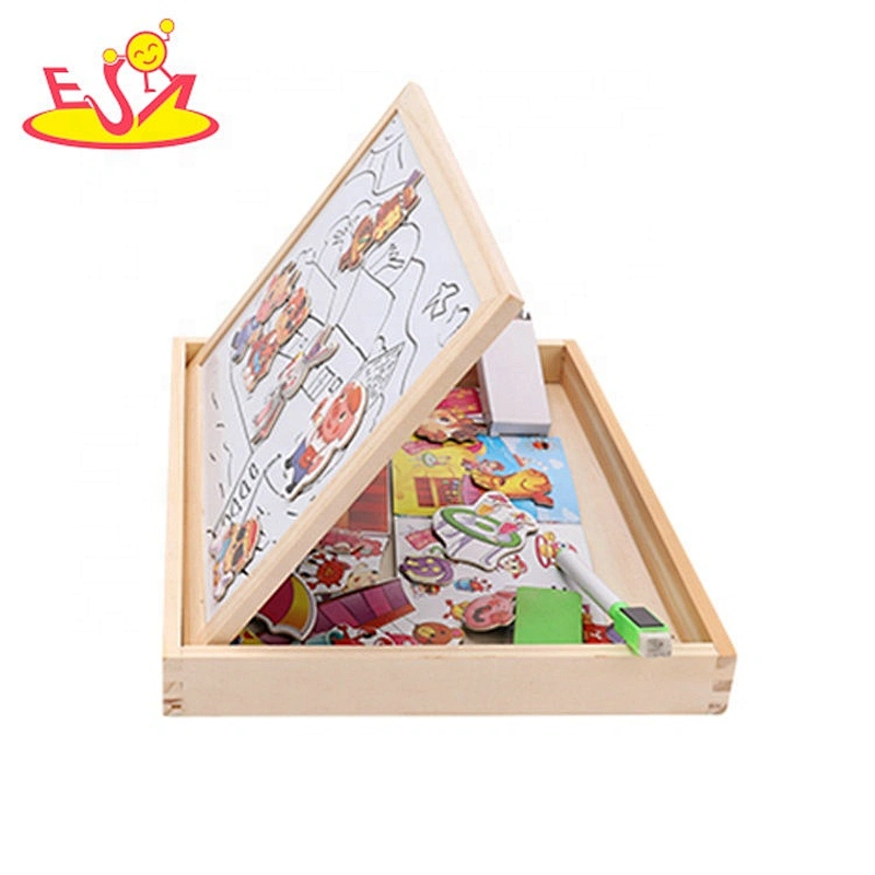 Most popular educational wooden dry erase board for kids W12B133