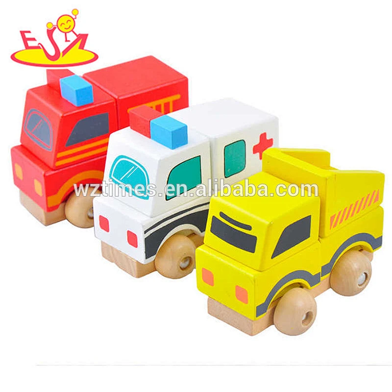 2018 wholesale baby wooden classic car toy hottest children wooden classic car toy W04A241
