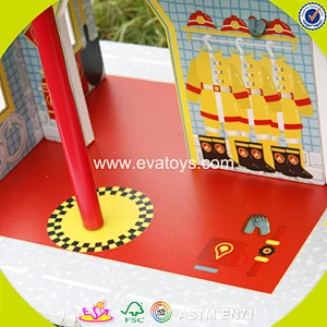 2018 wholesale baby wooden dollhouse top fashion children dollhouse W06A144