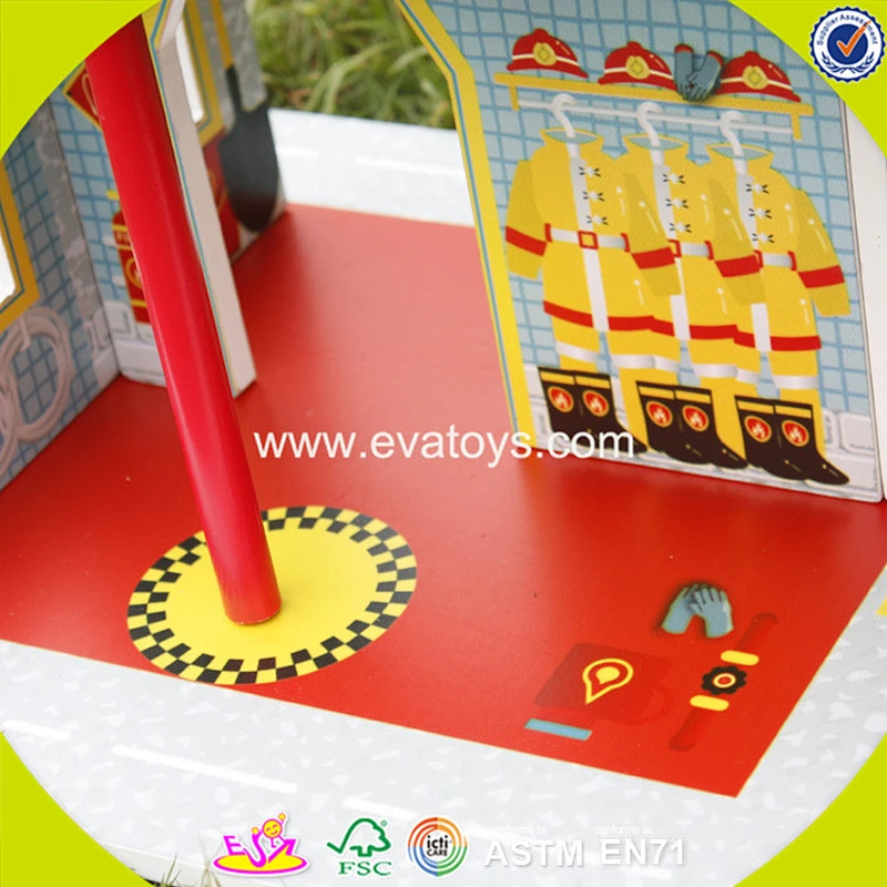 2018 wholesale baby wooden dollhouse top fashion children dollhouse W06A144
