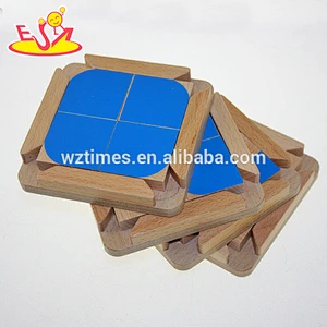 wholesale 3d wooden puzzle toy top fashion 3d wooden puzzle toy cheap 3d wooden puzzle toy W14F025