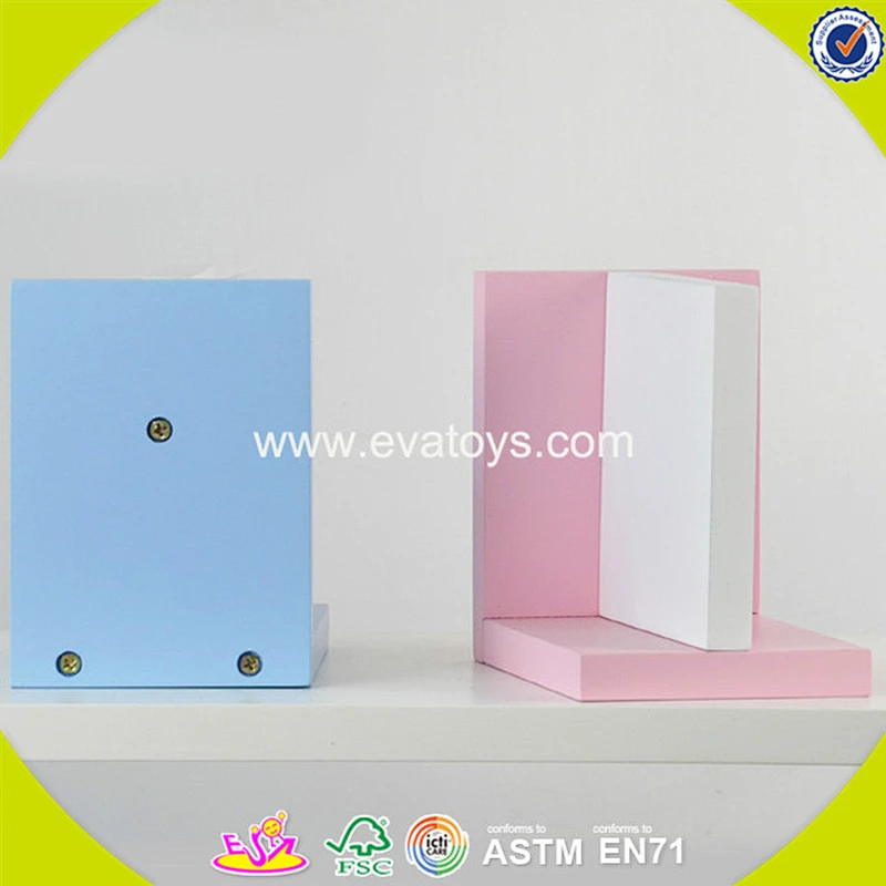 wholesale kids wooden bookend resin fashion children wooden bookend resin W08D057