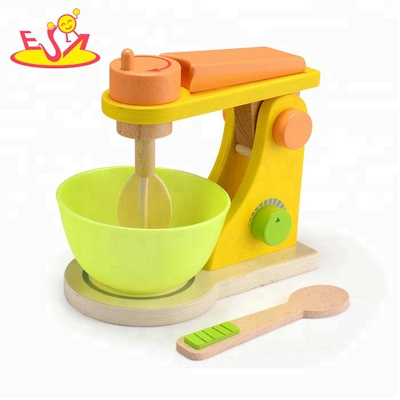 New design pretend play wooden toy bread machine for kids W10D201
