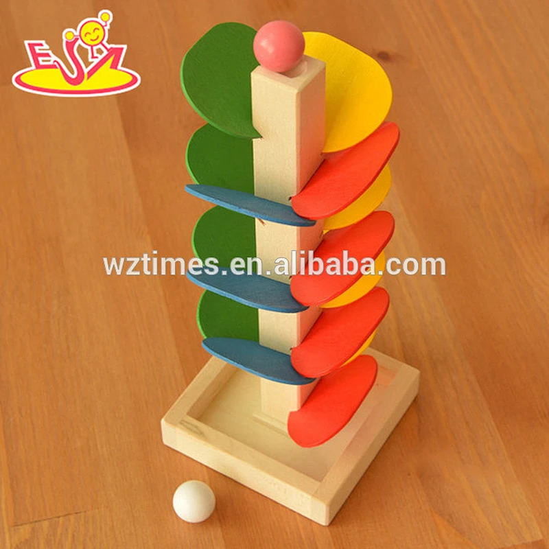 Wholesale kids best choice interesting wooden ball toy on the table for fun W04E025