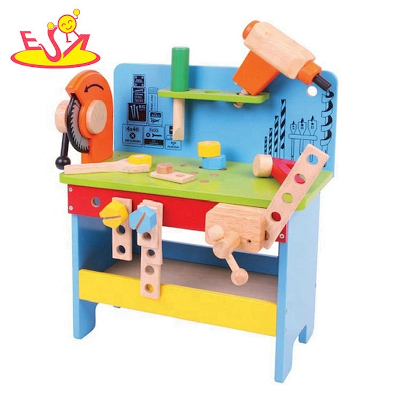 New hottest educational toys wooden children tool set for pretend play W03D118