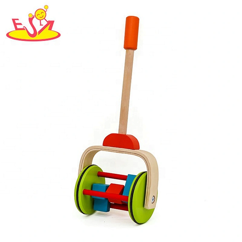 Most popular preschoolers wooden push car for baby W05A010