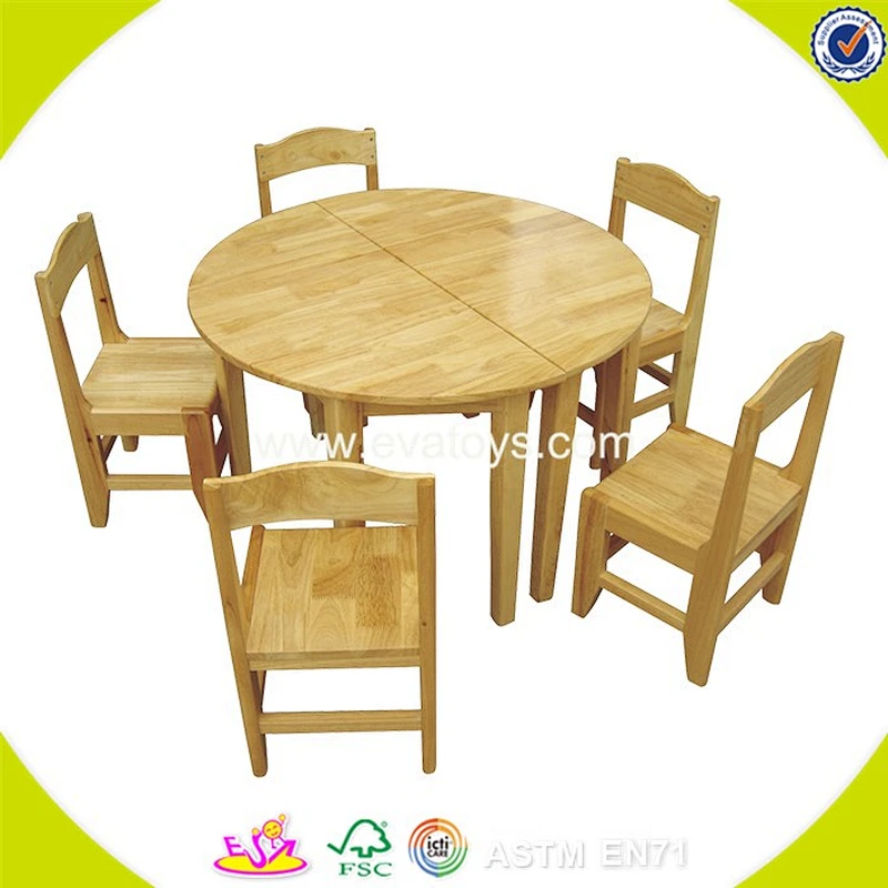 Wholesale colorful wooden animal shape table and chairs best selling kids table and chairs W08G089
