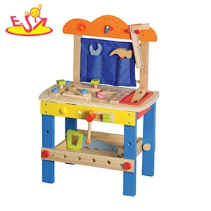 New hottest educational toys wooden kids carpentry set for pretend play W03D114