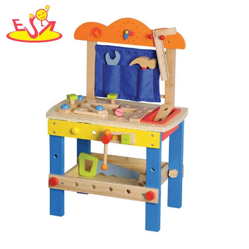 New hottest educational toys wooden kids carpentry set for pretend play W03D114