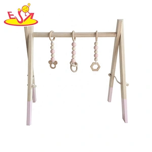 New design wooden decorative wall shelves with house shape W08C286B