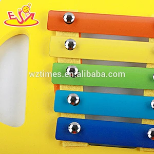 2018 wholesale yellow duck wooden baby xylophone new design wooden baby xylophone best wooden baby xylophone for sale W07C059
