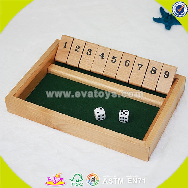 wholesale cheap Wooden Shut The Box top fashion Wooden Shut The Box W01A083