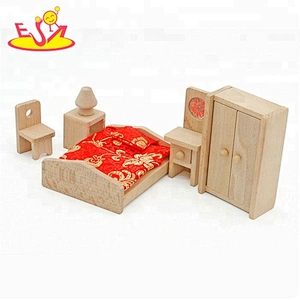 Neues Mini-Puppenmöbel aus Holz für Puppenhaus W06B071