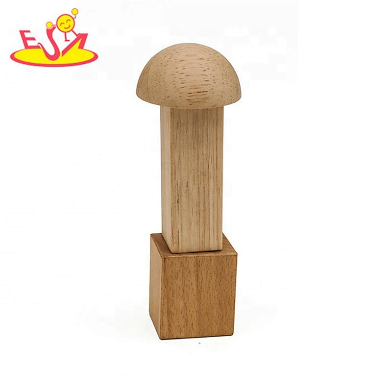 2019 Top sale 12 pieces kids wooden building toys for education W13A178