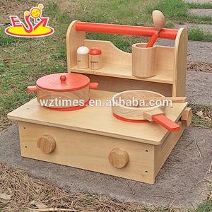wholesale educational wooden toy kitchens for toddlers W10C193