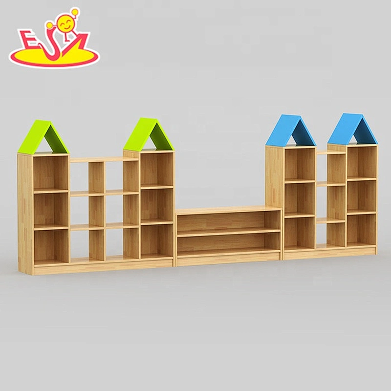 Most popular wooden kids storage units with low price W08C176