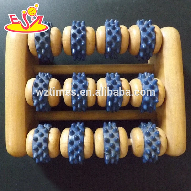 Wholesale most popular wooden leg roller massager used for relax muscle W02A132