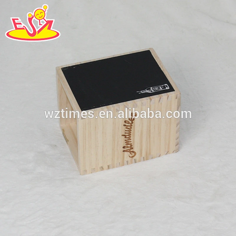 2018 wholesale baby wooden pen holder funny kids wooden pen holder best chidren wooden pen holder W18A002