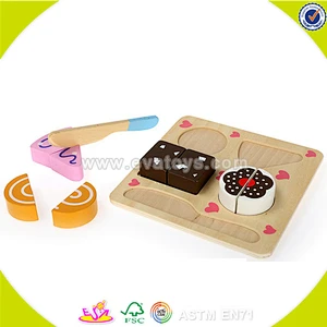 wholesale baby wooden cutting food toy fashion kids wooden cutting food toy children wooden cutting food toy W10B120