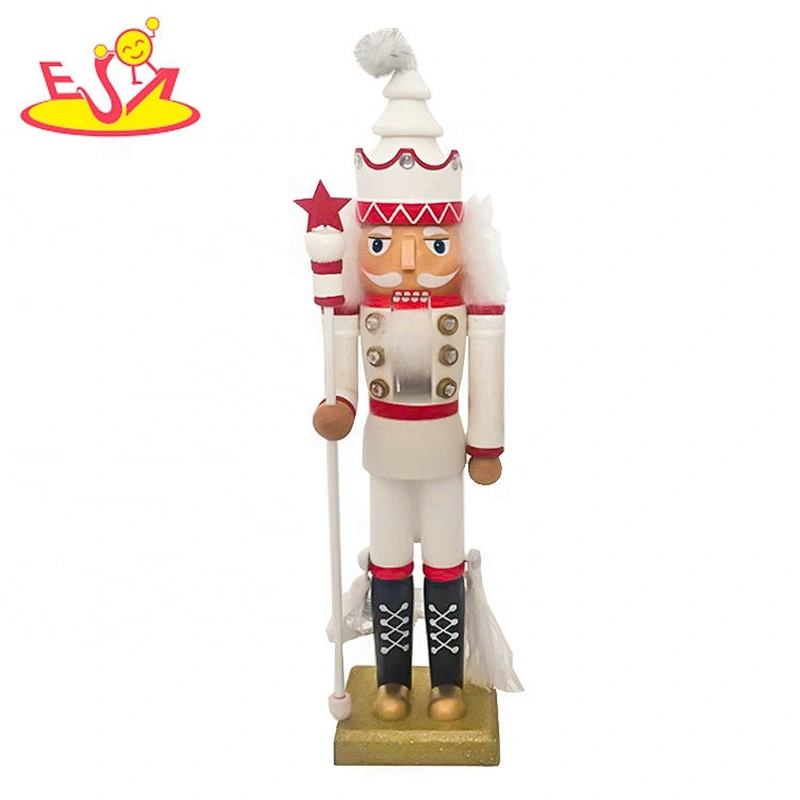 2019 Handcraft kids wooden nutcracker statue for wholesale W02A334
