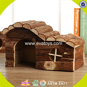 2018 New design wooden animal house special wooden animal house hamster wooden animal house W06F022