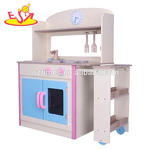 Wholesale early learning kids wooden kitchen set toy interesting baby wooden kitchen set toy W10C275