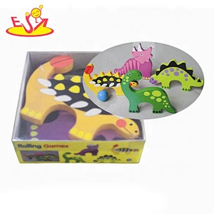 Top sale funny wooden mini animal toy for baby W13E029
