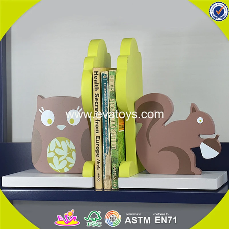 wholesale kids wooden animal book stand popular wooden animal book stand W08D051