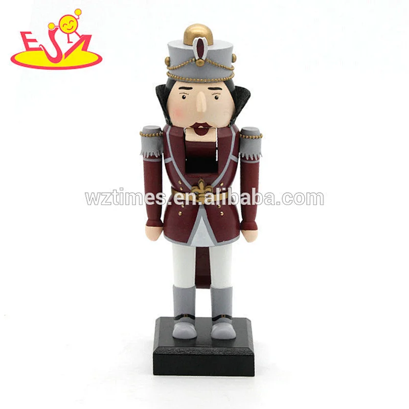 Wholesale classical kids wooden traditional nutcracker for christmas gift W02A293