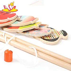 Top quality educational wooden fishing toys for kids W01B092