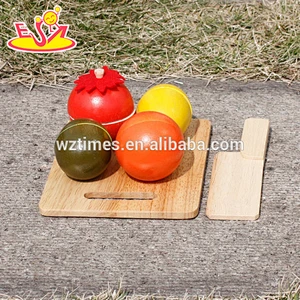 high quality role play kids wooden toy fruit for wholesale W10B157