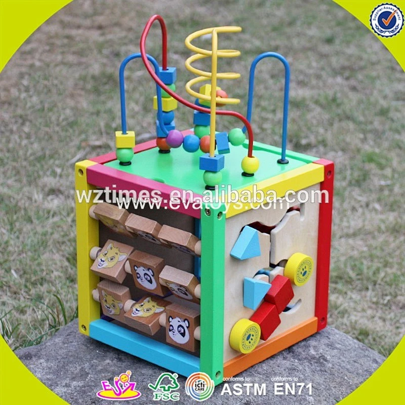 2018 venta al por mayor niños pequeños juguete de madera laberinto de bolas nuevo diseño niños juguete de madera laberinto de bolas mejor niños juguete de madera laberinto de bolas laberinto W11B135