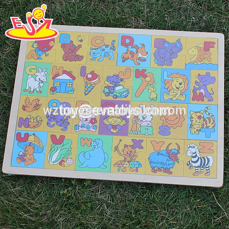 wholesale baby wooden puzzle card games cheap kids wooden puzzle card game hottest children puzzle card games W14C074