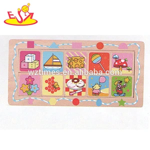 wholesale funny puzzle wooden toys kids educational puzzle wooden toys kids W14C210